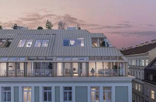 Maisonette kaufen in Rechte Wienzeile 21/40, 1040 Wien, 61 m² Erstbezug Nähe Naschmarkt, 2-Zimmer mit 6 m² Loggia
