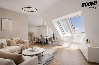 Wohnung kaufen in 1100 Wien, Exklusive Dachgeschosswohnungen in Bestlage – Sonnwendviertel 1100 Wien | Nachhaltiges Wohnen mit Luftwärmepumpe !!