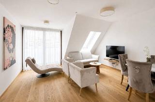 Wohnung kaufen in 1110 Wien, Klimatisierte 3-Zimmer-Dachgeschosswohnung mit hochwertiger Ausstattung & Westbalkon