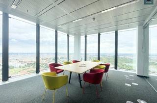 Büro zu mieten in 1100 Wien, 2 Hochhaus Etagen mit ausgezeichneter Infrastruktur und Panoramablick!