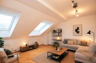 Wohnung kaufen in 1140 Wien, DG-Wohnung mit Balkon nahe U3 – renovierungsbedürftig mit großem Potenzial