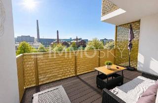 Wohnung kaufen in 1110 Wien, Balkonoase mit gemeinsam genutzten Pool, Dachterrasse und Wienblick