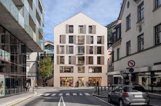 Gewerbeimmobilie kaufen in 6500 Landeck, Frequenzstarke Gewerbefläche mit Gewölbe und Terrasse | Top 01, Erdgeschoss im Jöchlerhaus in der Landecker Innenstadt