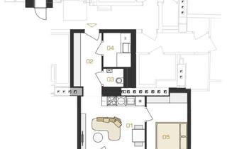 Wohnung mieten in Wehlistraße 157, 1020 Wien, Helle 2 Zimmer Wohnung zwischen Donauinsel und Prater
