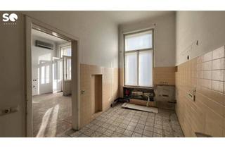 Wohnung kaufen in Mariahilfer Straße, 1150 Wien, #SQ - SANIERUNGSBEDÜRFTIGER STILALTBAU MIT BALKON - MARIAHILFERSTRAßE / TOP 23