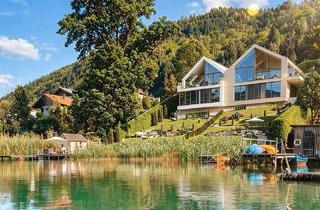 Villen zu kaufen in 9523 Landskron, Architekten-Seevilla mit privatem Badesteg am Ossiacher See