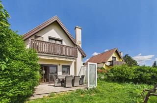 Einfamilienhaus kaufen in 7082 Donnerskirchen, sonniges Haus mit Keller, Garage und Blick ins Grün und auf Neusiedlersee