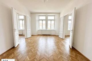 Wohnung kaufen in Südtiroler Platz, 1040 Wien, Sommeraktion! Kaufpreis reduziert auf € 790.000! Lichtdurchflutet, renoviert und großzügig geschnitten - Elegante 4-Zimmer-Altbauwohnung mit Weitblick - in Top-Lage des 4. Bezirks beim Wiener Hauptbahnhof