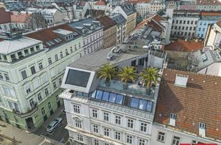 Penthouse kaufen in 1160 Wien, Exklusives Design-Penthouse mit 71 m² Dachterrasse - urbaner Loft-Luxus trifft mediterrane Freiheit