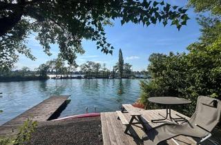 Haus kaufen in Seestraße, 2491 Hornstein, Direkt am Neufeldersee: Uferparzelle mit kleinem Häuschen auf Esterhazy Pachtgrund