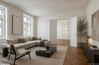 Wohnung kaufen in Alser Straße, 1080 Wien, Stilvoller Luxus-Altbau in der Josefstadt | Erstbezug nach Sanierung | 4 Zimmer | 2 Bäder | Separate Küche | Teils Hoflage | Zimmer zentral begehbar | Ca. 10 Min. in die City