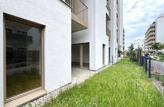 Wohnung mieten in Bertha-Von-Suttner-Gasse 12A, 1220 Wien, 2-Zimmer Gartenwohnung mit Flair - Über 3 Meter hohe Decken