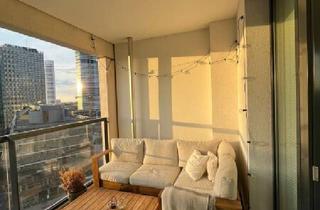 Wohnung mieten in Donau-City-Straße, 1220 Wien, PART FURNISHED MODERN APARTMENT ON HIGHER FLOOR: 3 ROOMS with Fitness und Sauna * free from 01.08.2026 *
