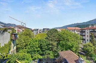 Wohnung kaufen in 6020 Innsbruck, Helle 3-Zimmer-Dachgeschosswohnung in Toplage Innsbruck – Ostbalkon & Bergblick