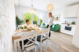 Wohnung kaufen in 1220 Wien, ARCHITEKTEN-WOHNUNG | MÖBLIERT | BJ 2016 | 2 Zimmer | ca. 50 m² NFL | Wohnküche | Balkon