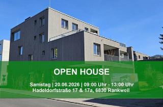 Wohnung kaufen in 6830 Rankweil, Moderne Architektur & nachhaltiges Wohnen – Ihr Erstbezug in Rankweil | Haus A - TOP 4