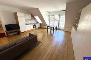 Loft mieten in Strozzigasse, 1080 Wien, Provisionsfrei: Klimatisierte 56,5m² DG-Wohnung + 40m² Terrasse in Toplage - 1080 Wien
