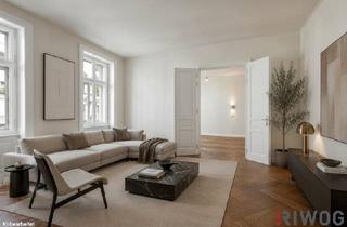 Wohnung kaufen in 1080 Wien, Stilvoller Luxus-Altbau in der Josefstadt | Erstbezug nach Sanierung | 4 Zimmer | 2 Bäder | Separate Küche | Teils Hoflage | Zimmer zentral begehbar | Ca. 10 Min. in die City