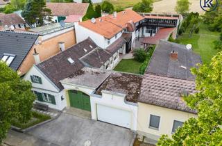 Bauernhäuser zu kaufen in Franzensdorf, 2301 Groß-Enzersdorf, Charmantes Bauernhaus mit großem Grundstück, langgezogenem Hof, 2 Wohnungen und einem Swimmingpool