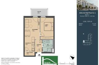 Wohnung mieten in Dresdner Strasse 19, 1200 Wien, 2-Zimmer-Neubau in Wien 1200 mit Balkon ab August 2026
