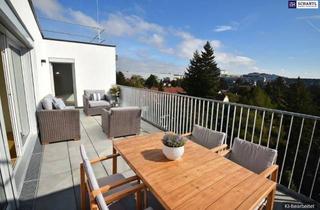 Penthouse mieten in Breitenfurter Straße, 1120 Wien, GENIAL und RAR!! 5-Zimmer-Penthouse mit grandiosem Fernblick, bester Ausstattung und herrlicher Terrasse!