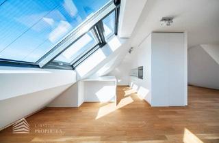 Maisonette kaufen in 1080 Wien, Lichtdurchflutete 4-Zimmer Maisonette-Penthouse Wohnung mit Weitblick und Terrassen!