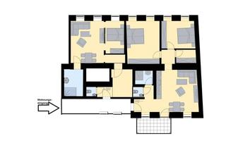 Wohnung kaufen in Währinger Straße 168, 1180 Wien, Gangteil ist Teil der Wohnung! Idealer Grundriss für eine anspruchsvolle Familie!