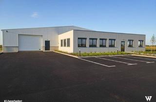 Gewerbeimmobilie kaufen in 3464 Hausleiten, +++ IN BAU +++ Moderne Lagerhalle mit hochwertigem Bürotrakt im Betriebsgebiet Hausleiten | Grundstücksfläche ca. 2460 m2 | Bürotrakt mit ca. 231 m2 | Lagerhalle mit ca. 1009 m2 | Parkplätze | E-Ladestation geplant