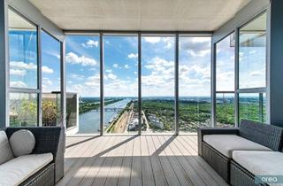 Maisonette kaufen in Wehlistraße, 1020 Wien, orea | Penthouse im Marina Tower – Maisonette mit Dachterrasse über der Donau