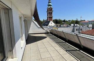 Wohnung mieten in Hauptplatz 44/Kirchengasse, 4910 Ried im Innkreis, Sonnige Dachterrassenwohnung: Zentral gelegene 2-Zimmer-Mietwohnung mit möblierter Küche in Ried
