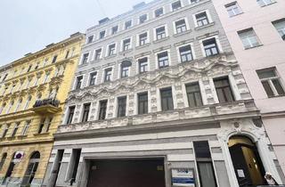Wohnung kaufen in 1020 Wien, Altbau-Flair modern interpretiert: Vollsanierte 2 Zimmer Wohnung mit hofseitigem Balkon