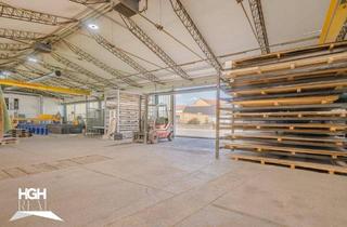 Gewerbeimmobilie kaufen in 2213 Bockfließ, 2213 Bockfließ 970 m² große Gewerbehalle Nähe Wien mit Photovoltaik-Anlage