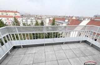 Maisonette mieten in Hernalser Hauptstraße, 1170 Wien, Schöne Dachgeschoßmaisonette mit Terrasse und Wienblick und 2 Garagenplätzen (Stapelparker) (Mietbeginn 01.08.2026)