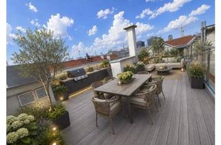 Maisonette kaufen in 1080 Wien, 1080! Perfekt geschnittene 4-Zimmer-DG-Wohnung mit 2 Terrassen im Herzen des 8. Bezirks!