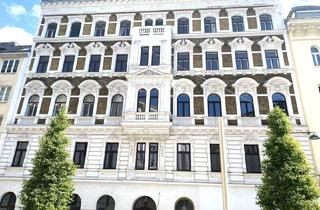 Wohnung kaufen in 1060 Wien, TOP AUSGESTATTETE ALTBAUWOHNUNG MIT GROSSEM BALKON - INNENHOFLAGE