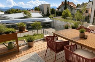 Wohnung mieten in Vilacher Straße 33, 9020 Klagenfurt, Nachmieter gesucht ab 01.08. – Charmante 3-Zimmer-Wohnung mit großem Balkon, Carport & Karawankenblick