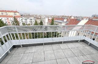 Maisonette mieten in Hernalser Hauptstraße, 1170 Wien, Schöne Dachgeschoßmaisonette mit Terrasse und Wienblick und 2 Garagenplätzen (Stapelparker) (Mietbeginn 01.08.2026)