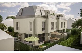 Reihenhaus kaufen in 1210 Wien, Schlüsselfertiges Endreihenhaus mit Pool, Sauna & Dachterrasse – modernes Wohnen in Bestlage