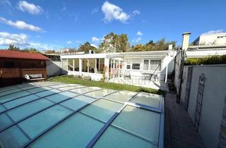 Reihenhaus kaufen in 2344 Maria Enzersdorf, Verkauf mit Wohnrecht - Südstadtbungalow mit Pool, Sauna und Wintergarten!