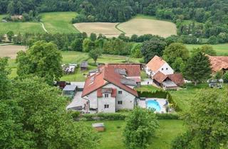 Einfamilienhaus kaufen in 8200 Hofstätten an der Raab, Haus mit Pool & Kleinlandwirtschaft Inkl. Bauland, Freiland & Wald in Idyllischer Lage!