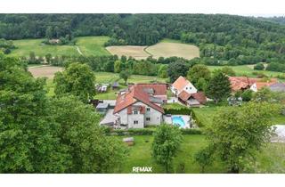 Einfamilienhaus kaufen in 8200 Gleisdorf, Haus mit Pool & Kleinlandwirtschaft inkl. Bauland, Freiland & Wald in idyllischer Lage!