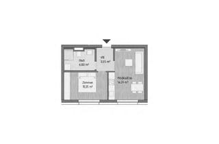 Wohnung kaufen in Lagergasse 56, 8020 Graz, Moderne 2-Zimmer Anlegerwohnung (37,47m²)-Graz/Gries