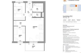 Wohnung mieten in Claire-Bauroff-Gasse 4/14, 1220 Wien, Top: B.14 ● Lumina im hausfeld²² ● Unbefristet ● Termin Online Buchen: Www.hausfeld22.At/Lumina