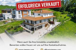 Einfamilienhaus kaufen in 7332 Oberpetersdorf, Toskanaflair am Waldrand – Architektonisches Landhaus in sanfter Hanglage mit Weitblick