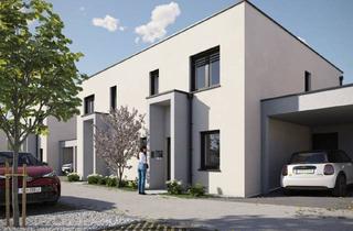 Doppelhaushälfte kaufen in Steyrecker Straße 2/4, 4400 Steyr, Top 4: Rascher Baufortschritt! Belagsfertige Doppelhaushälfte mit 5 Zimmern, Carport, Terrasse, Eigengarten!