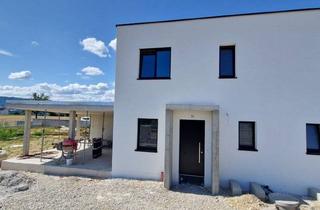Doppelhaushälfte kaufen in Steyrecker Straße 2/4, 4400 Steyr, Top 4: Rascher Baufortschritt! Belagsfertige Doppelhaushälfte mit 5 Zimmern, Carport, Terrasse, Eigengarten!