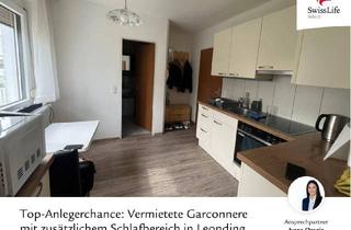 Wohnung kaufen in 4060 Leonding, Top-Anlegerchance: Vermietete Garconnere mit zusätzlichem Schlafbereich in Leonding
