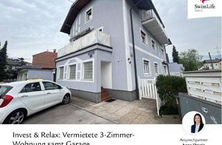 Wohnung kaufen in 4060 Leonding, Invest & Relax: Vermietete 3-Zimmer-Wohnung samt Garage