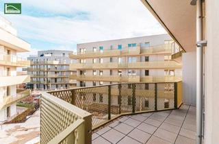 Wohnung kaufen in Gerasdorfer Straße 105, 1210 Wien, Begehrtes Neubauprojekt im Niedrig-Energie-Standard im grünen Hirschfeld - geräumige 2.Zimmer mit Balkon- Provisonsfrei! (Nettopreis)
