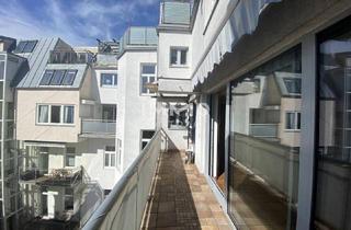 Wohnung mieten in Johann-Strauß-Gasse, 1040 Wien, Exklusive 4-Zi-Terrassenwohnung 120m², Balkon, Kamin, Einbauküche, 1040 Wien mieten!